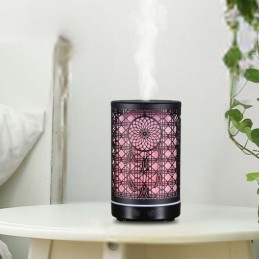 Diffuseur d'arôme avec télécommande en métal Siena, design élégant pour diffusion d'huiles essentielles