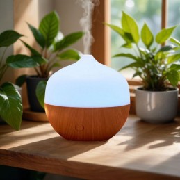 Diffuseur d'arôme Boopi pour huiles essentielles, design compact avec éclairage LED