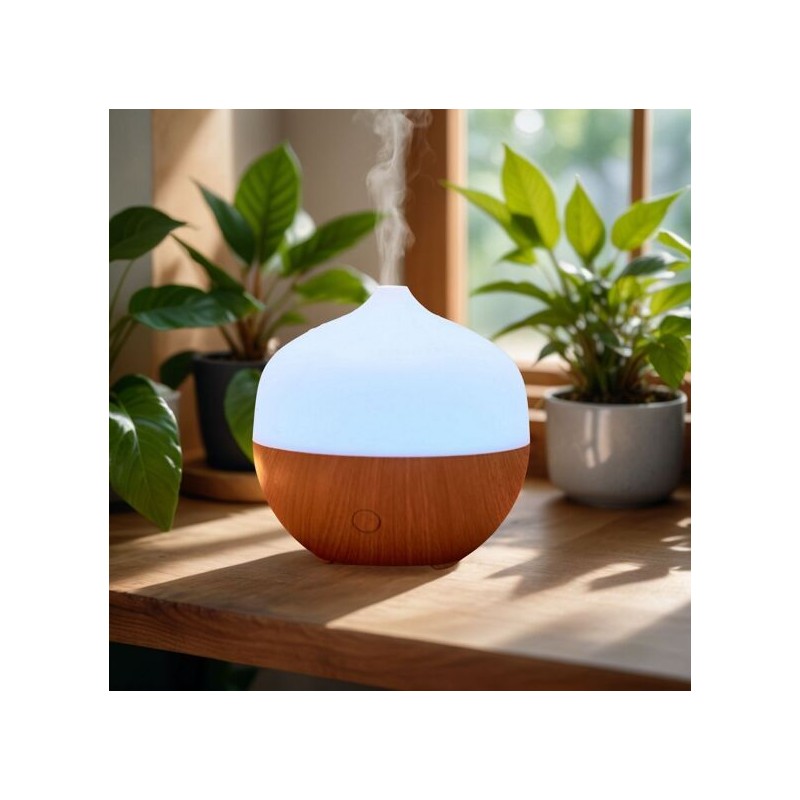 Diffuseur d'arôme Boopi pour huiles essentielles, design compact avec éclairage LED