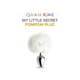 My little secret pompom plug - blanc Taille unique