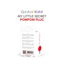 My little secret pompom plug - rouge Taille unique - Clara Morgane - Anal