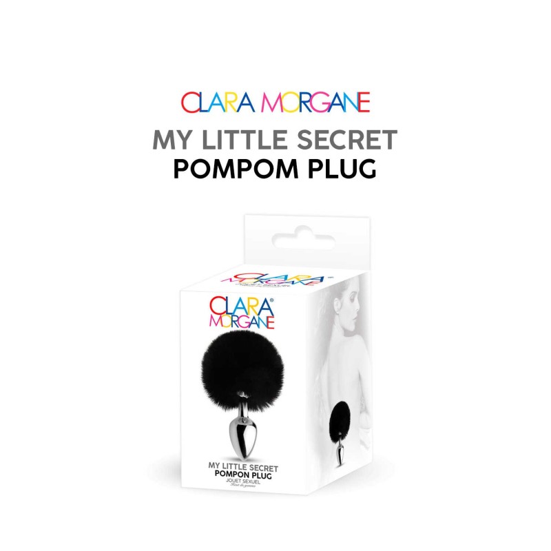 My little secret pompom plug - noir Taille unique - Clara Morgane - Anal