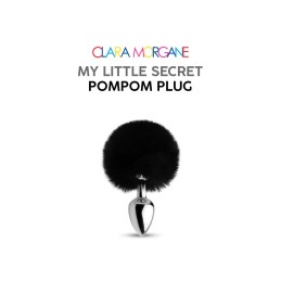 My little secret pompom plug - noir Taille unique