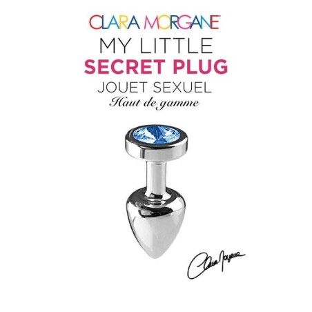 My little secret plug small - Bleu Taille unique - Clara Morgane - Anal