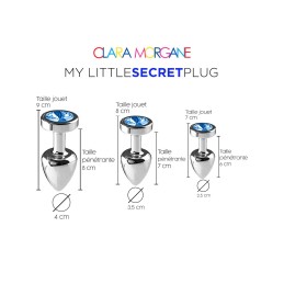My little secret plug small - Bleu Taille unique