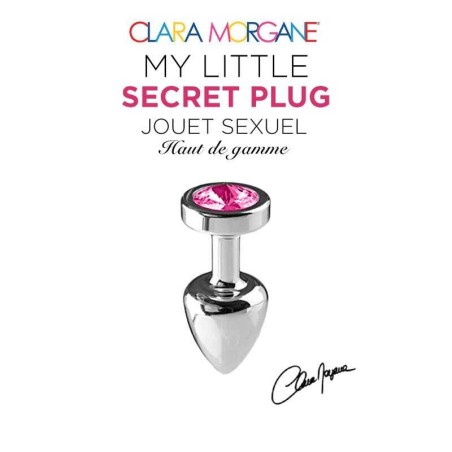 My little secret plug small - Rose Taille unique - Clara Morgane - Anal