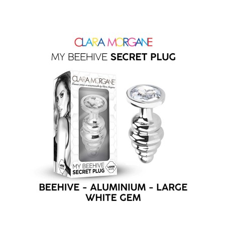 My Beehive Secret Plug - Blanc S - Clara Morgane - Anal