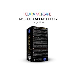 My Gold Secret Plug - Bleu S
