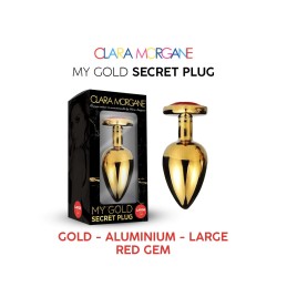 My Gold Secret Plug - Rouge S - Clara Morgane - Anal