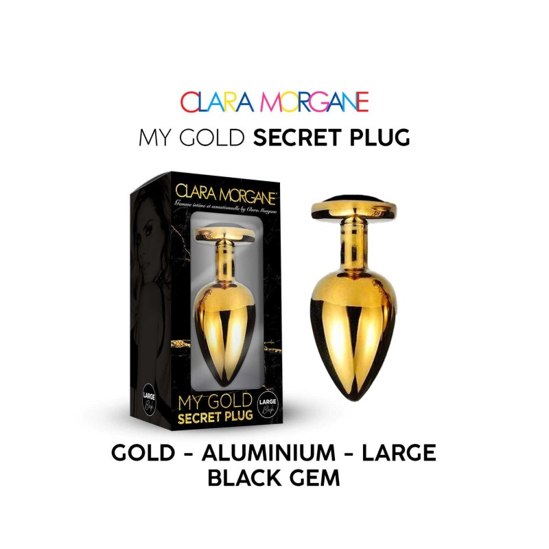 My Gold Secret Plug - Noir S - Clara Morgane - Anal