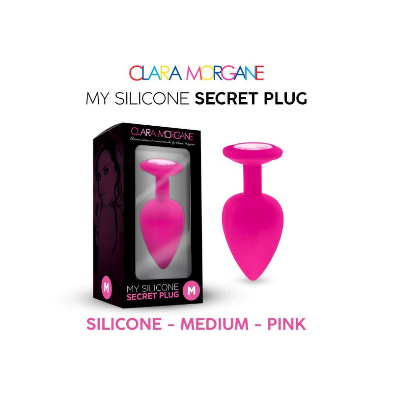 My Silicone Secret Plug - Rose L - Clara Morgane - Anal