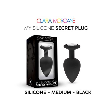 My Silicone Secret Plug - Noir M - Clara Morgane - Anal