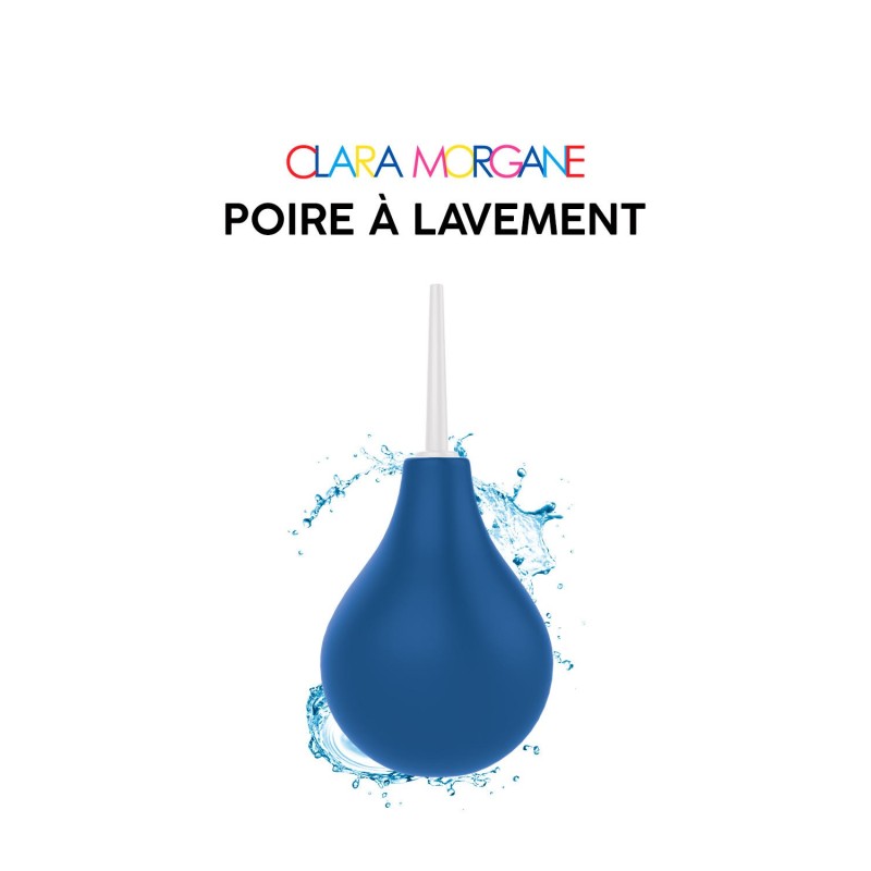 Poire é lavement Clara Morgane - Bleue Taille unique - Clara Morgane - Anal