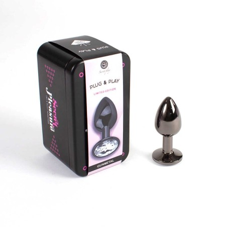 Plug anal secret play - Gunmetal S - Secret Play - Anal
