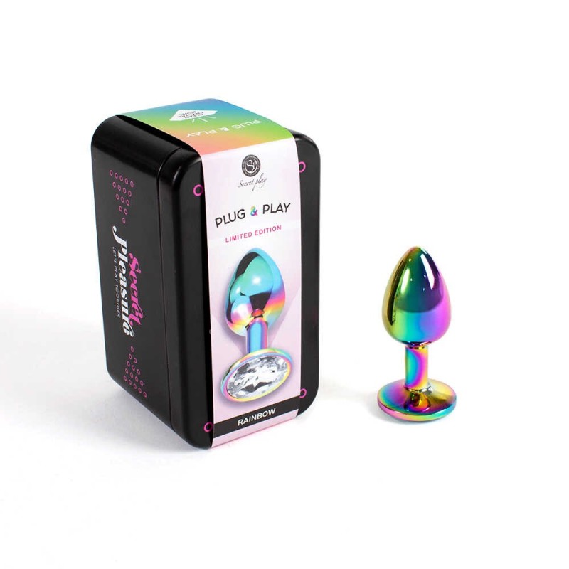 Plug anal secret play - Rainbow metal S - Secret Play - Anal