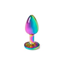 Plug anal secret play - Rainbow metal S