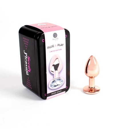 Plug anal secret play - Rose gold S - Secret Play - Anal