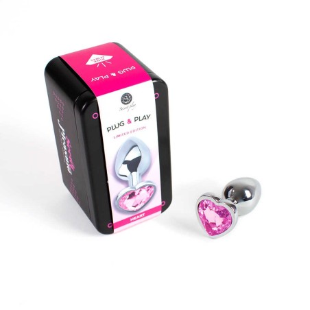 Plug anal secret play - Coeur rose S - Secret Play - Anal