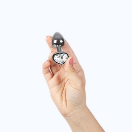 Plug anal secret play - Coeur crystal S