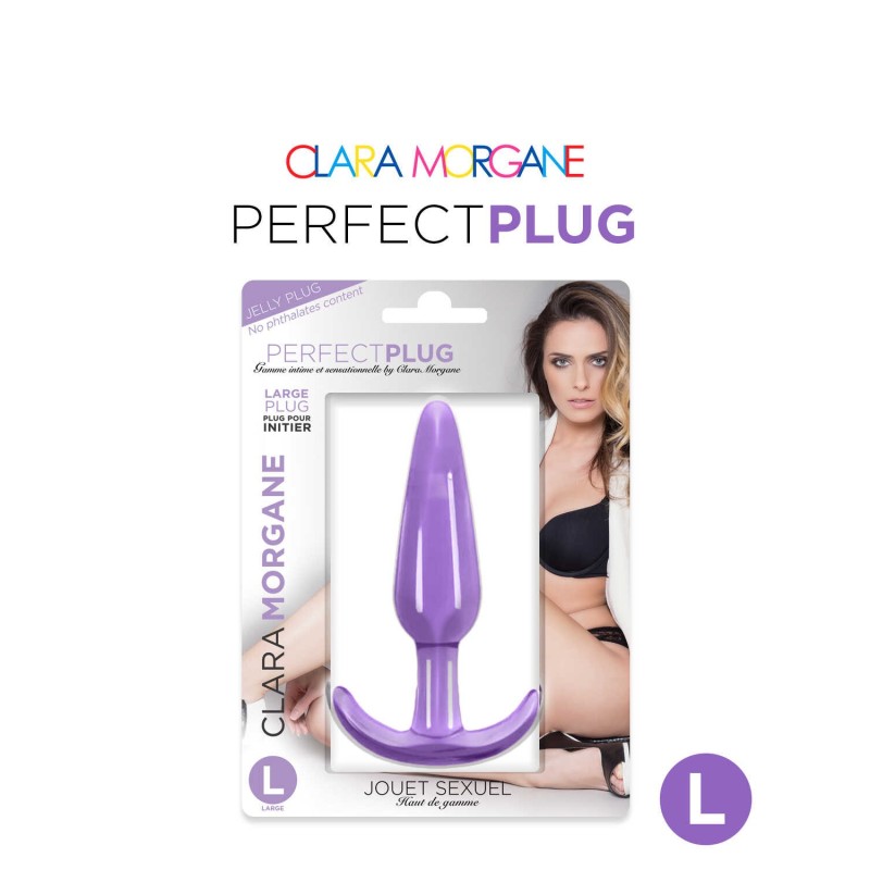 Perfect Plug Clara Morgane Purple (L) Taille unique - Clara Morgane - Anal