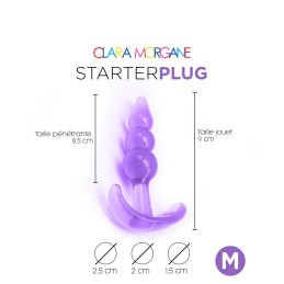 Starter plug Clara Morgane - Mauve (M) Taille unique