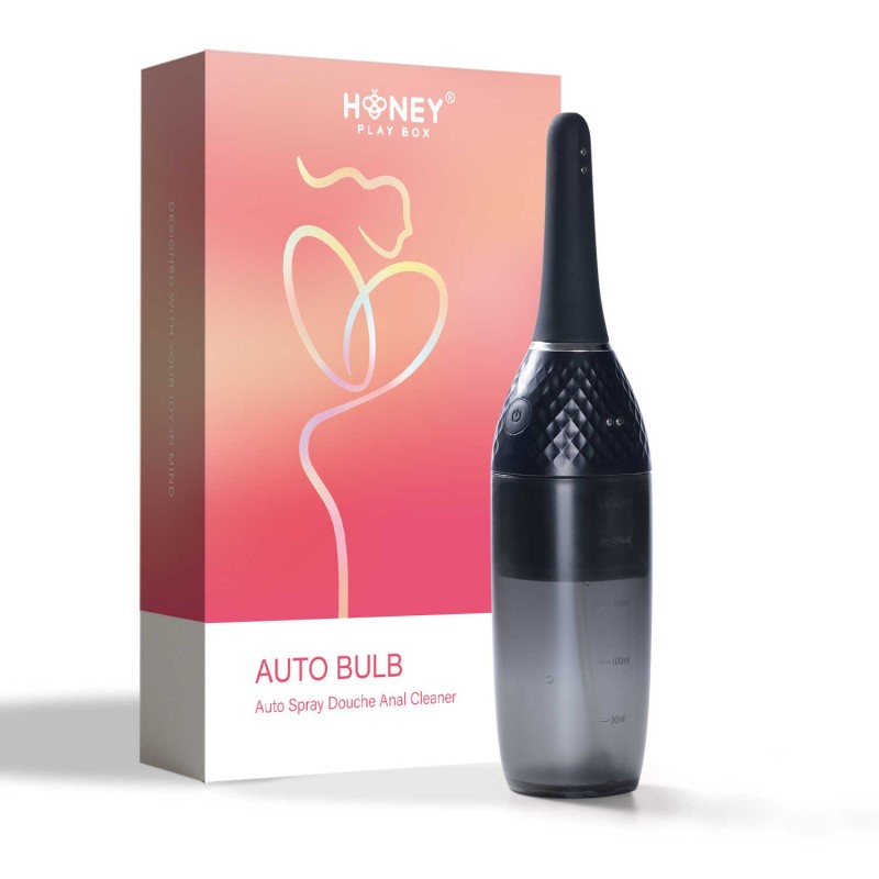 Auto Bulb - Nettoyeur anal automatique - Noir  - Honey Play box - Anal