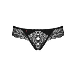 Miamor String ouvert - Noir S/M