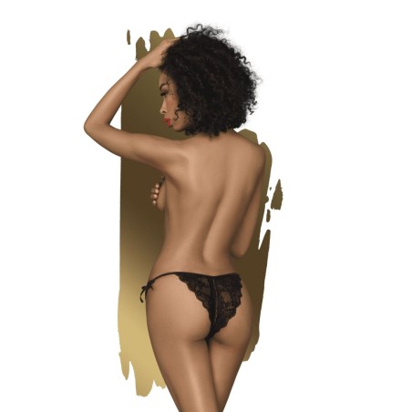 Too hot to be real - Culotte  - Noir S/M - Penthouse - Lingerie Femme