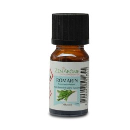 Photo de l'huile essentielle de romarin 10 ml – idéale pour aromathérapie, naturelle et conditionnée en France