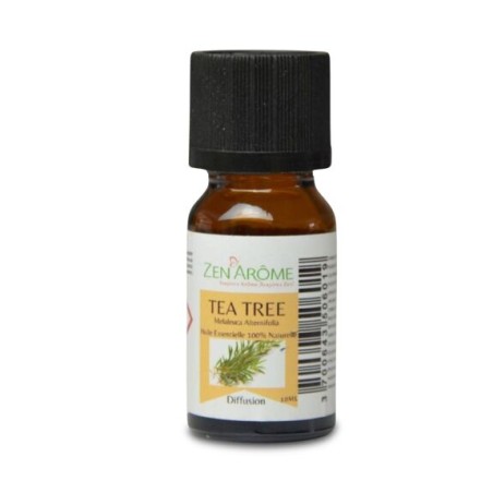 Huile essentielle arbre à thé 10ml naturelle pour aromathérapie, flacon made in France