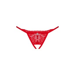 Chilisa string ouvert - Rouge M/L