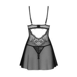 Perisia babydoll et string - Noirs XS/S - Obsessive Exquisite - Lingerie Femme