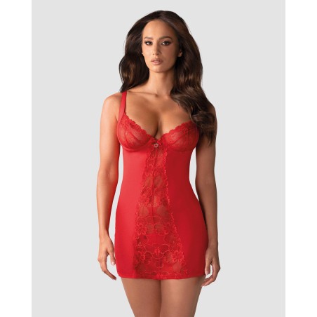 Heartina Nuisette - Rouge L/XL - Obsessive - Lingerie Femme