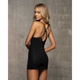 Nuisette et String - Noir L/XL - Obsessive - Lingerie Femme