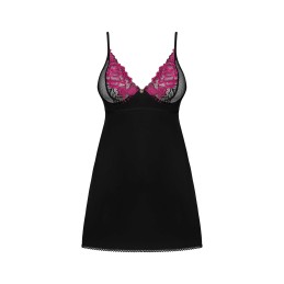 Rosenty nuisette et string - Noire XL/XXL