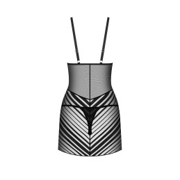 Lune Bellis nuisette - Noire XL/XXL - Obsessive Exquisite - Lingerie Femme