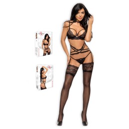 Diamond Ensemble 4 pcs - Noir S/M