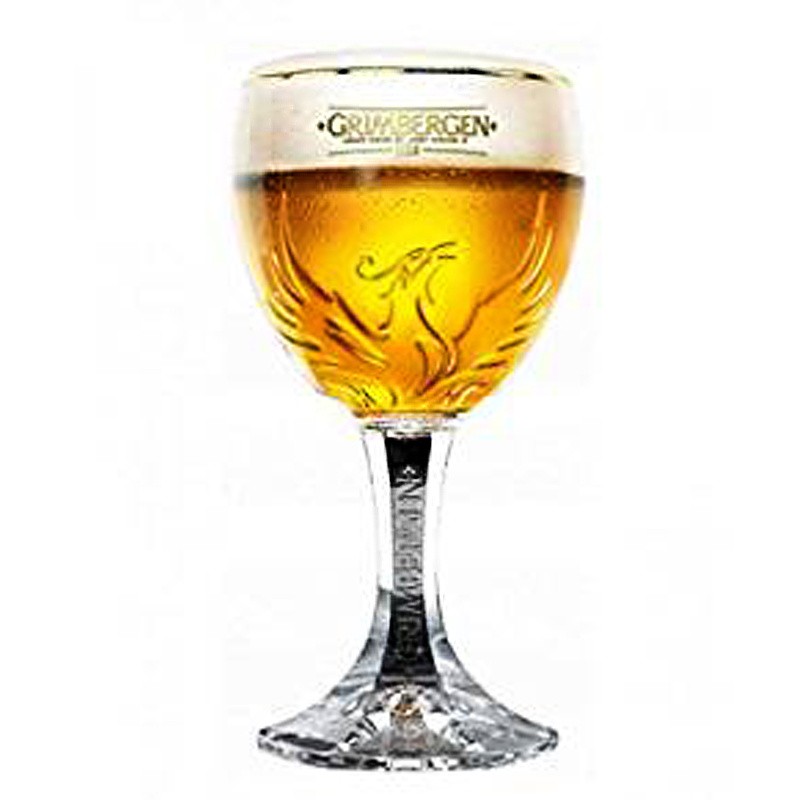 Verre à bière Grimbergen 33 cl élégant et idéal pour savourer votre bière