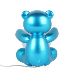 Lampe en forme d'ours, couleur bleu clair, décoration pour chambre d'enfant