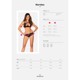 Norides ensemble 2 piéces - Noir M/L