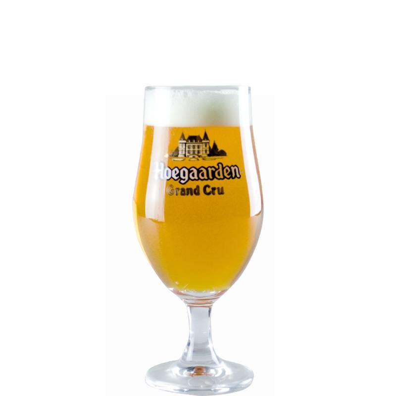 Verre Hoegaarden Grand Cru 33 cl en forme tulipe pour sublimer les arômes de la bière