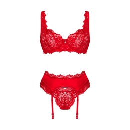 Amor Cherris ensemble 3 piéces - Rouge L/XL