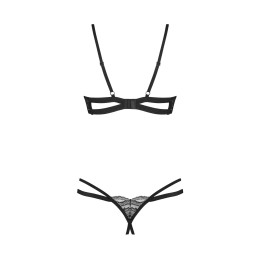 Nutris ensemble ouvert 2 piéces - Noir M/L