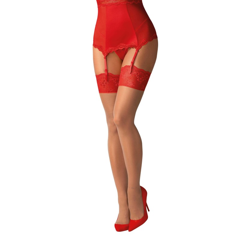Lovica Bas - Rouge S/M - Obsessive - Lingerie Femme