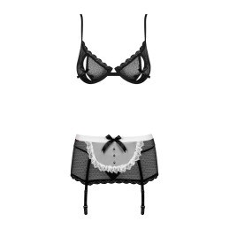 Maidme CosTaille uniqueme - Noir et blanc L/XL