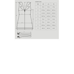 Emergency CosTaille uniqueme - Blanc et Rouge S/M
