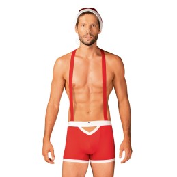 Mr Claus - CosTaille uniqueme - Rouge L/XL - Obsessive - Lingerie Femme