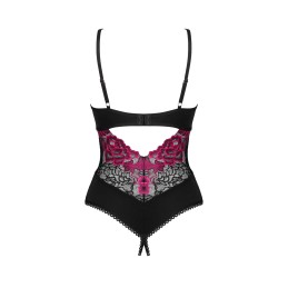 Rosenty body ouvert- Noir XL/XXL