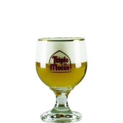 Verre calice Triple Moine 33 cl pour bière d'abbaye et trappiste