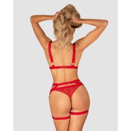 Elianes Harnais - Rouge XS/S
